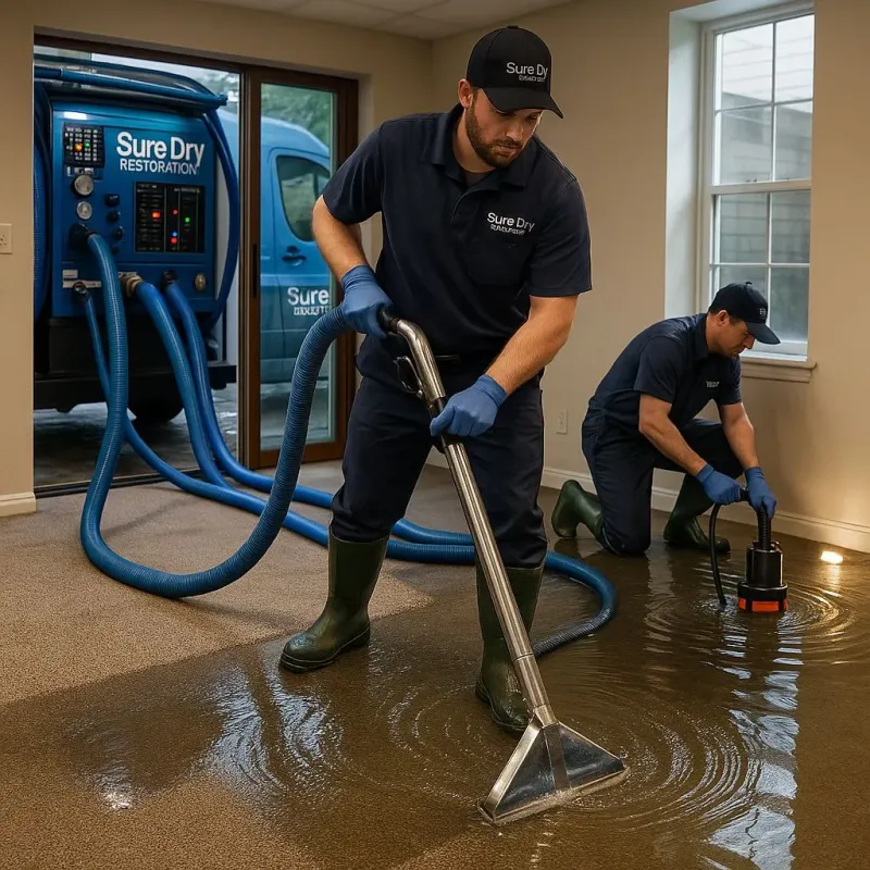 Water Extraction and Removal process in Sharpsburg, NC